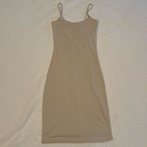 Slip Dress - Beige